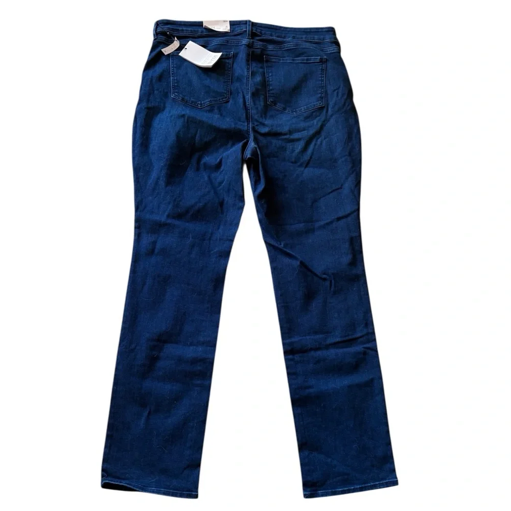 NYDJ Marilyn Blue Denim Slimming Straight Leg Jeans Size 18W NWT - Picture 4 of 14